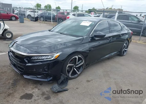 2022 Honda Accord Sport z USA, uszkodzony, nr VIN 1HGCV1F35NA076774
